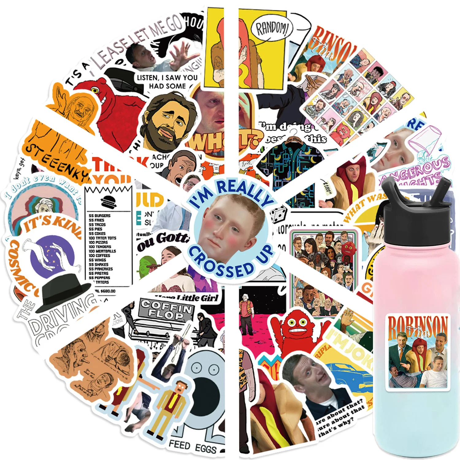 50 Шт. Водонепроницаемые Наклейки Для ТВ-шоу Телефонов Ноутбуков Чемоданов