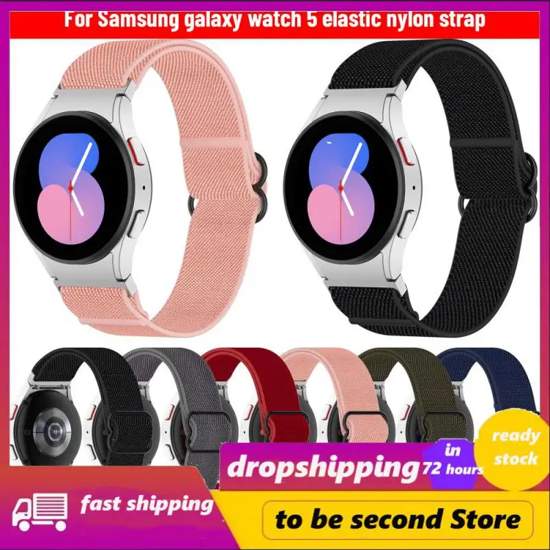 

Comfortable Wrist Strap Wristband Strap Elastic Nylon Bracelet Strap Nylon Waterproof Watch Strap Replacement Sweat Proof