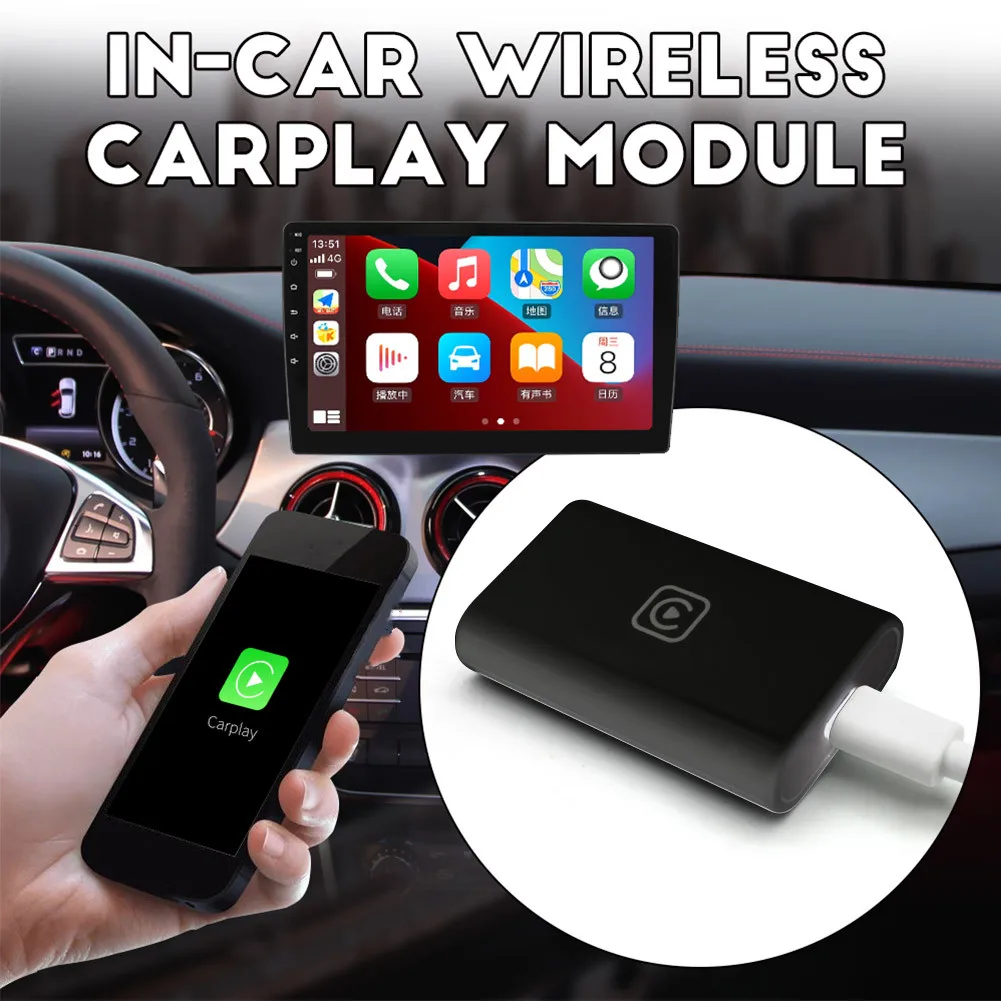 

USB-адаптер Type C для беспроводной зарядки автомобиля