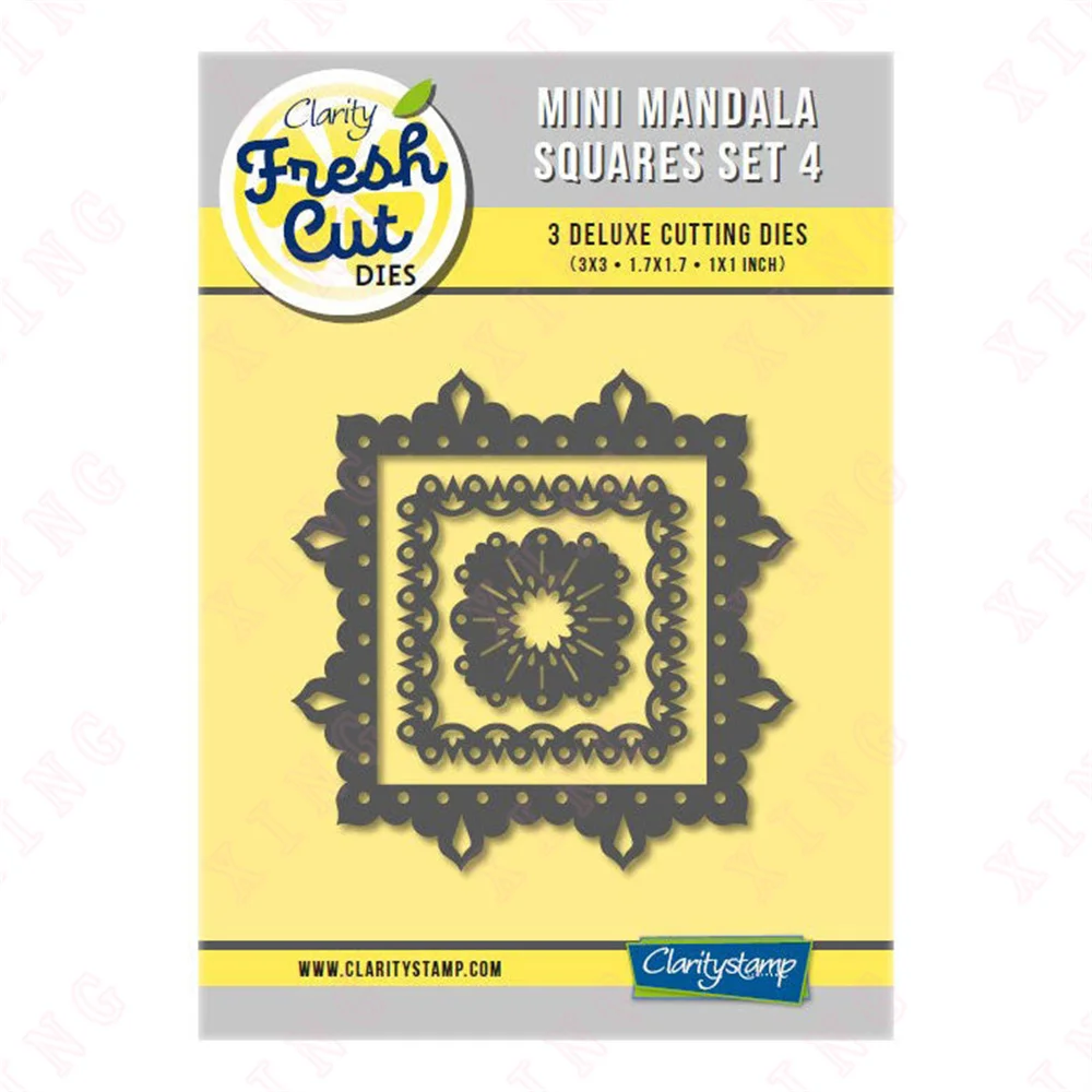 

Newest Arrival Metal Cutting Dies Scrapbook Decoration Embossing Templates 2023 Diy Greeting Card Handmade Craft Mandala 5 Molds