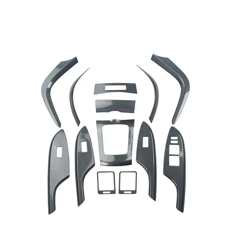 

Guwo Hot Selling High-Quality Refitted Car Interior Carbon Fiber Switch Panel Central Control For Toyota Corolla 07-13