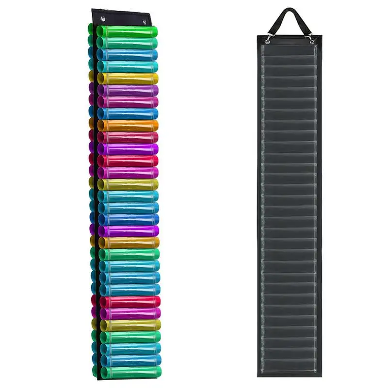 

Vinyl Roll Holder Vinyl Storage Rack Vinyl Holder Bag For Craft Room Organizers Holds Up To 60 Rolls With Removable Hooks