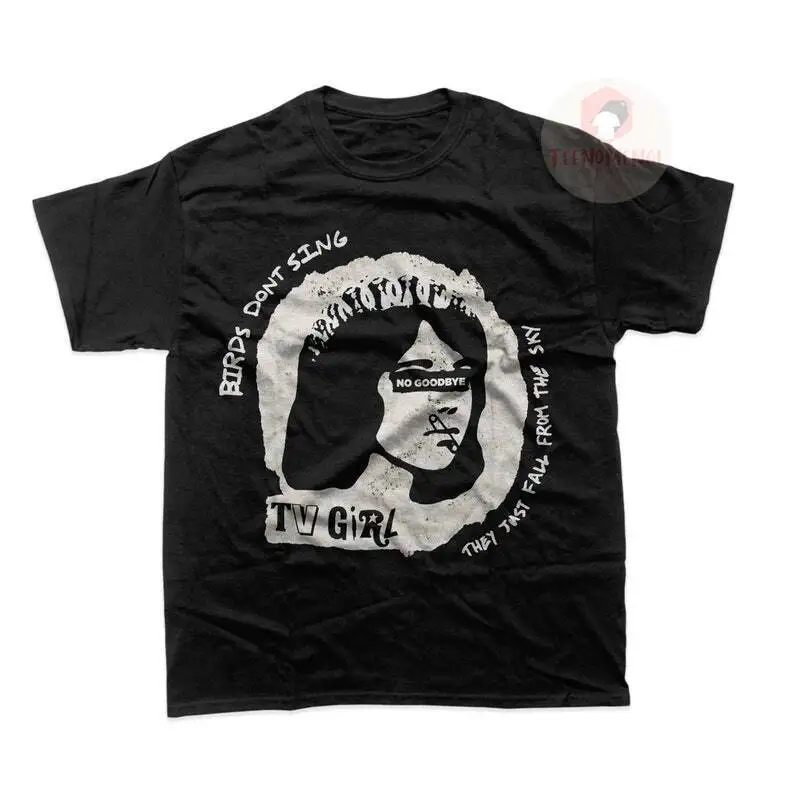 Футболка унисекс Tv Girl французский выход альбом музыкальная повязка футболка с