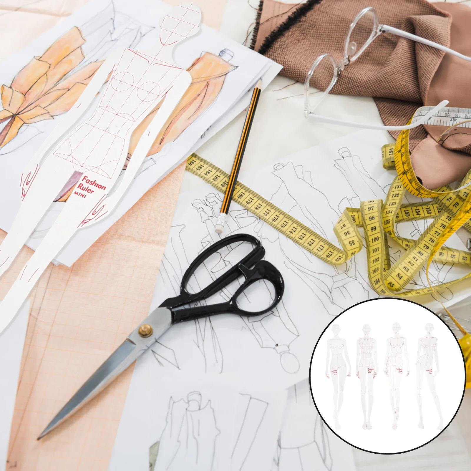 

Sewing Rulers Ruler Curve French Pattern Measures Design Humanoid Tools Landscaping Drafting Diy Tape Tailor Measuring Templates