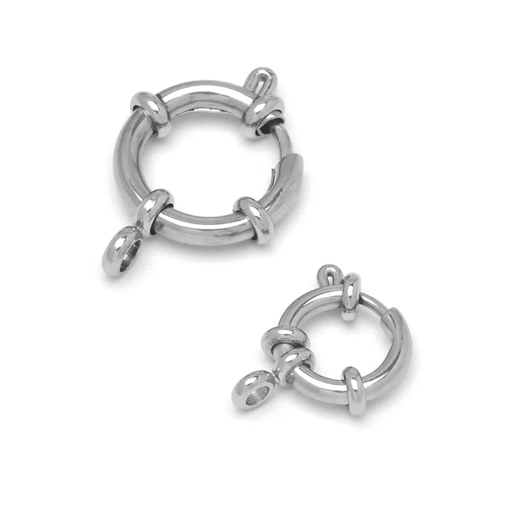 3 шт./лот матросские застежки из нержавеющей стали подходят для шармов браслетов