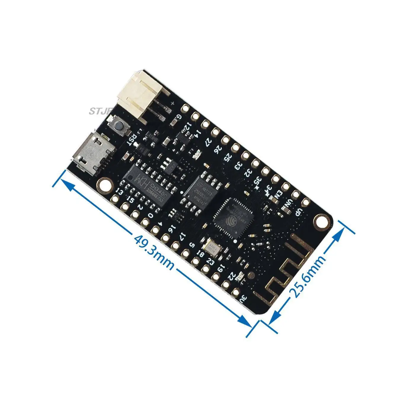 Макетная плата с Wi-Fi и Bluetooth антенна ESP32 ESP-32 REV1 CH340 CH340G MicroPython Micro USB интерфейс