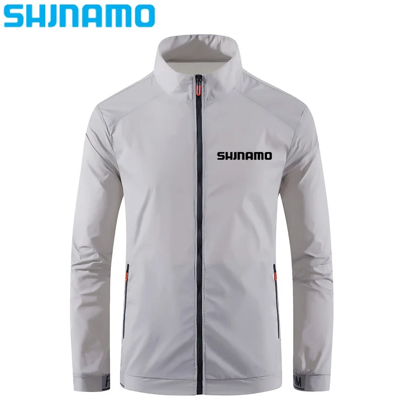 

Мужской новый костюм с воротником-стойкой для защиты от солнца, уличный костюм для рыбалки с защитой от ультрафиолета, ветрозащитный дышащий костюм для пары