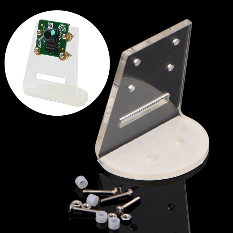 2 набора акриловых держателей кронштейнов для камеры 1 комплект Raspberry Pi 3B + / 2B и OV5647
