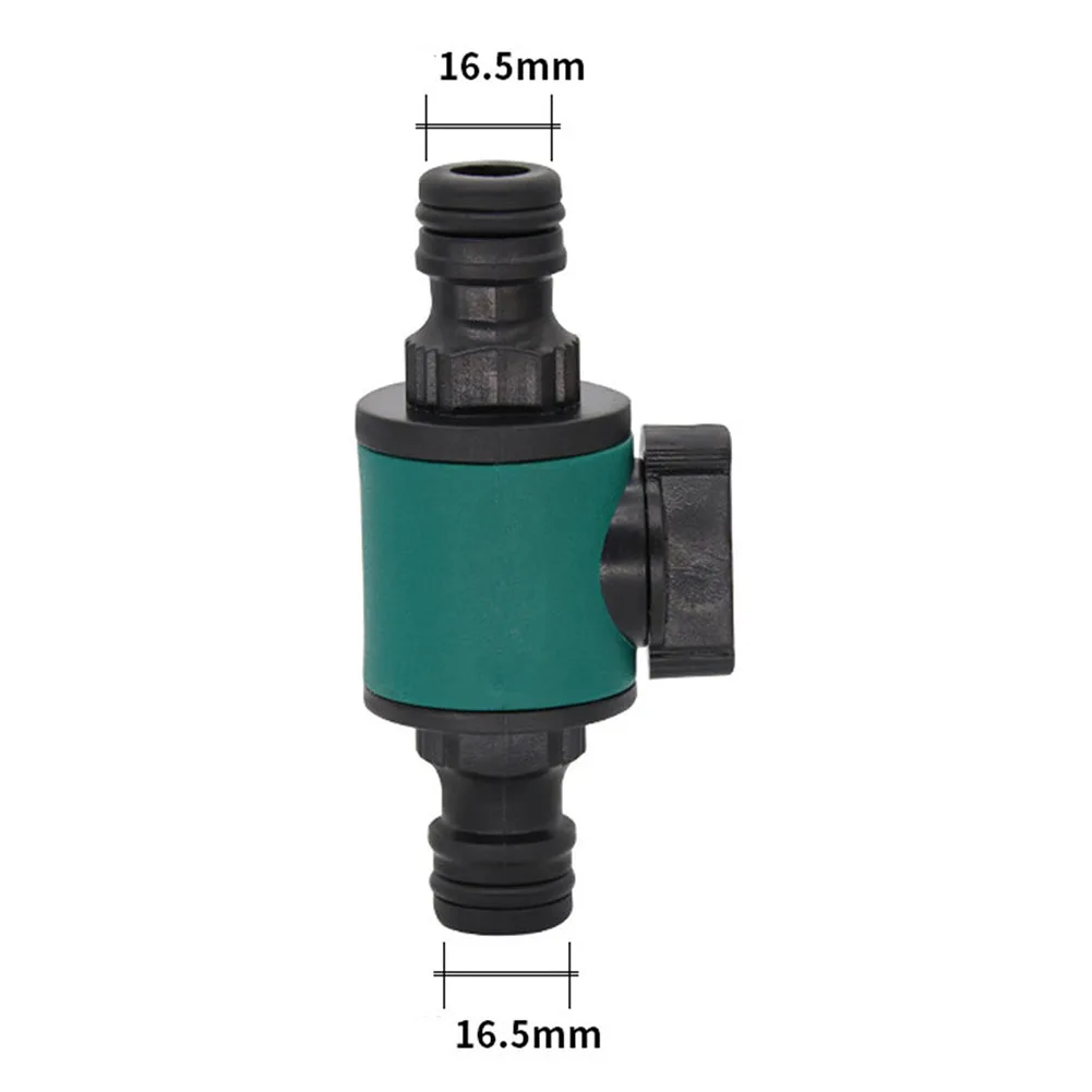

Garden Watering Hose Two-Way Nipple Connector With Switch Quick Plug Connector Gardening Tools And Equipment Agriculture Tools