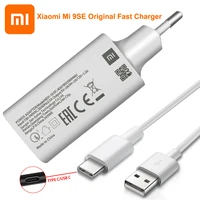 original xiaomi mi 9se qc3 0 fast usb wall charger 3a type c cable quick charge for xiaomi mi 8 9 se cc9 redmi note 8 9 8t 9s