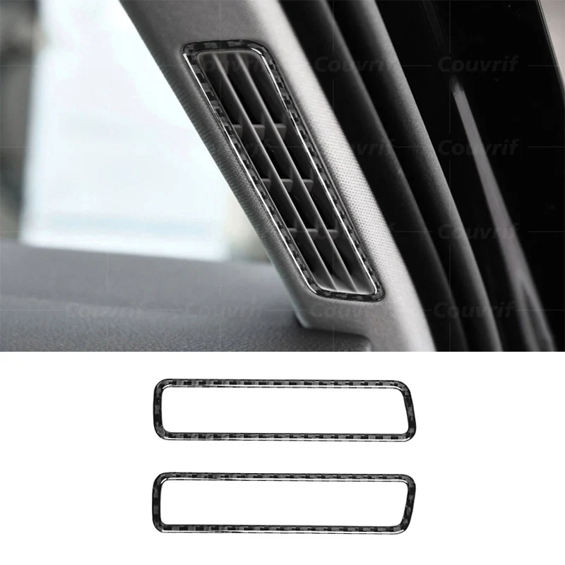 

Декоративная наклейка на дверь автомобиля из углеродного волокна для кондиционера VW Magotan B8 B8.5 CC R 2017-2021, автомобильные аксессуары