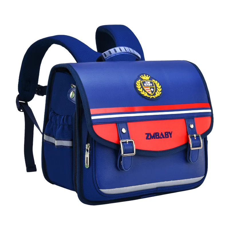 New Student Horizontal British Style Children Simple Backpacks Girl Boy High-capacity Waterproof School Bags for Grades 1-6 Hot