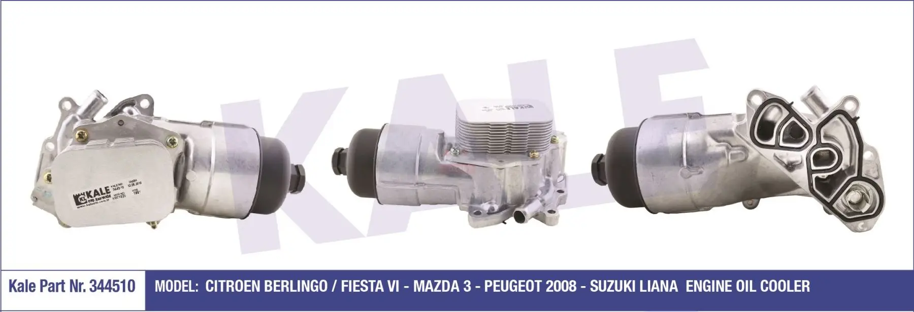 

Масляный радиатор 344510 для KMP 02-hdi-1.6hdi