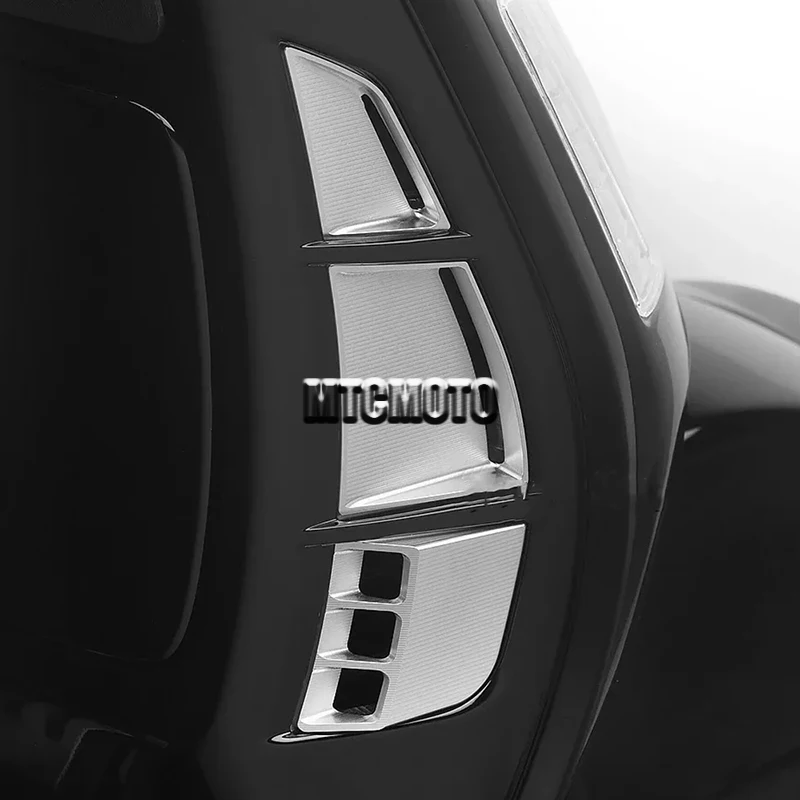 Фото Новая решетка радиатора мотоцикла, защитная крышка Air Inler Grlds для Vespa GTS 125 gts125 GTS300 SUPER gts300 GTS 300 Super 2023 2024 №3