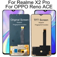 6 5 for realme x2 pro rmx1931 lcd display touch screen digitizer assembly for oppo reno ace pclm10 lcd