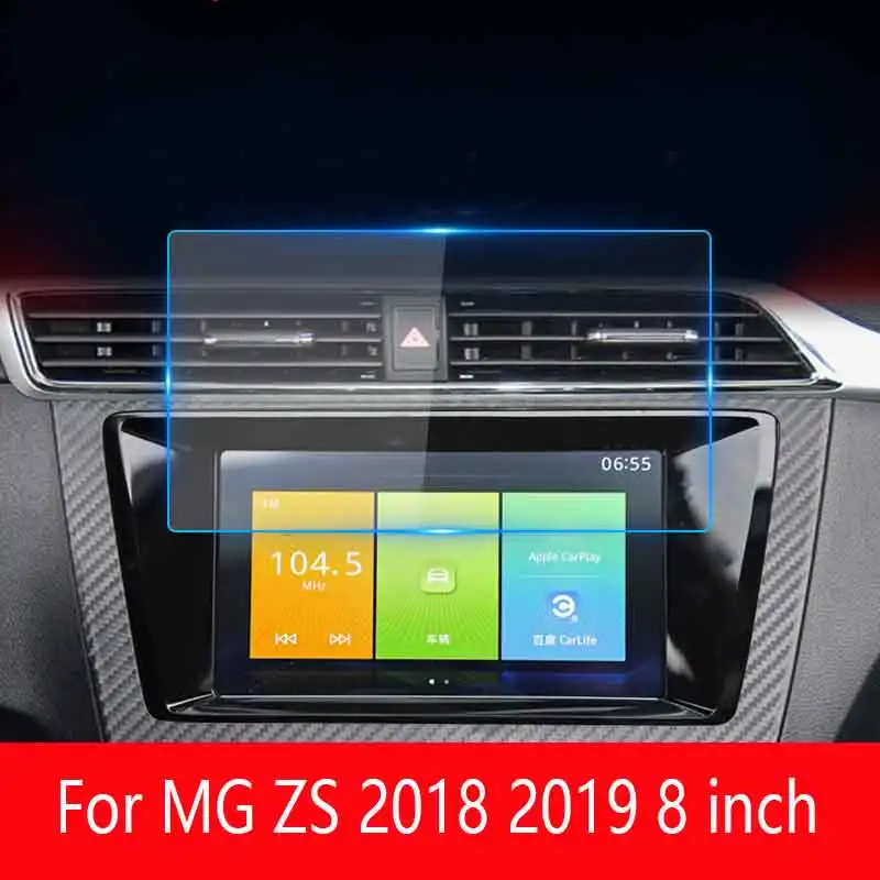 

8 дюймов для MG ZS 2018 2019 Автомобильный GPS навигационный экран защитная пленка из закаленного стекла Автомобильная интерьерная наклейка пленка против царапин