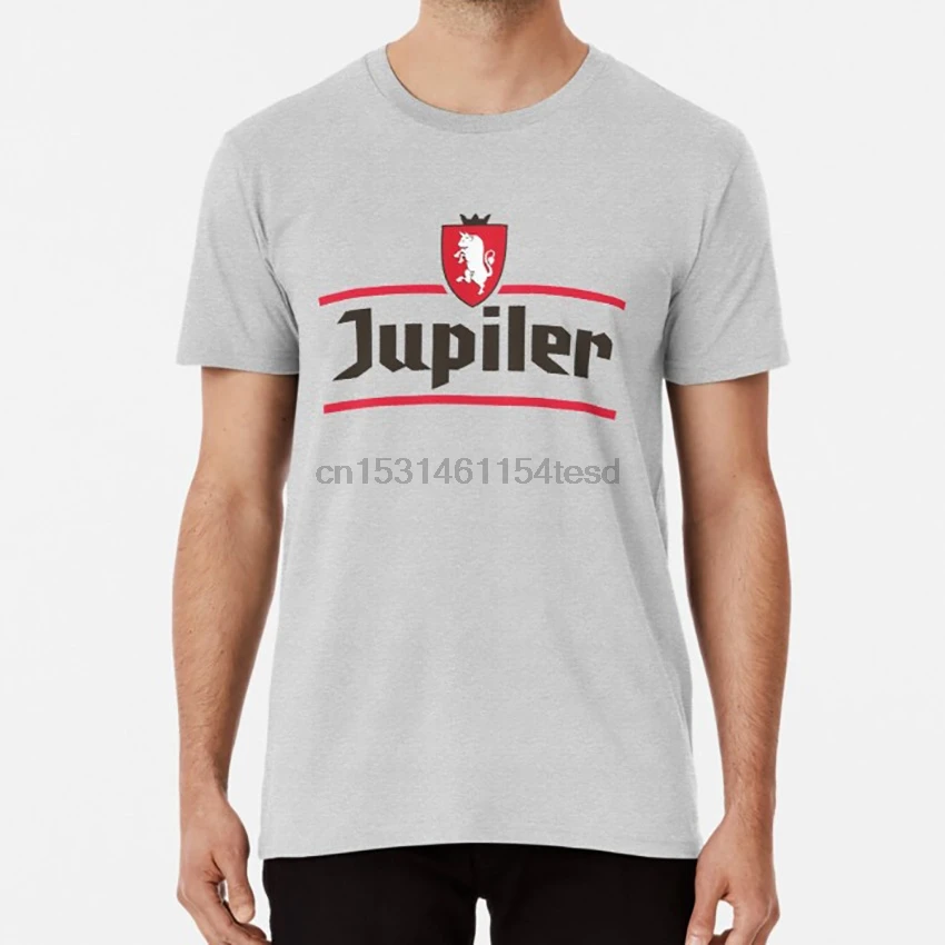 Jupiler футболка jupiler merch логотип бренда пивной компании |