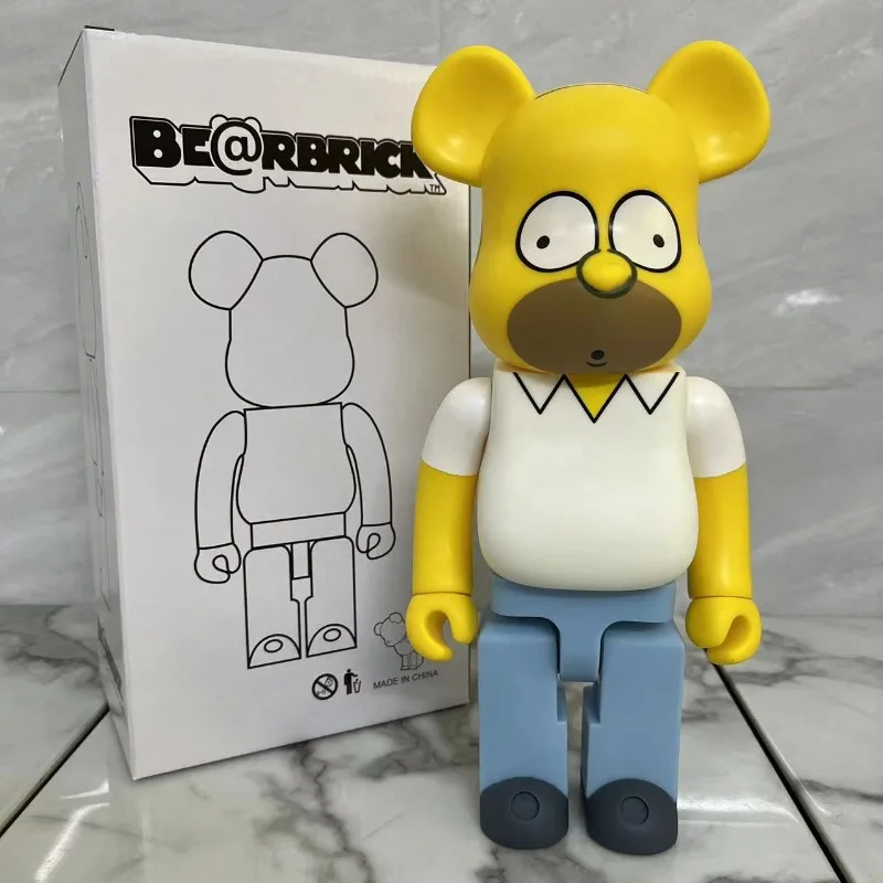 Bearbrick 400% жестокий медведь строительные блоки тренд куклы украшения подарки