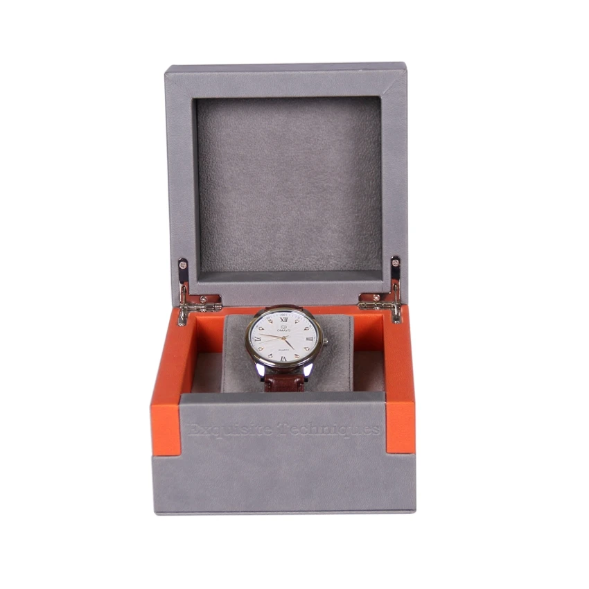 

Wholesale Custom Black Cardboard Watch Gift Box Packaging