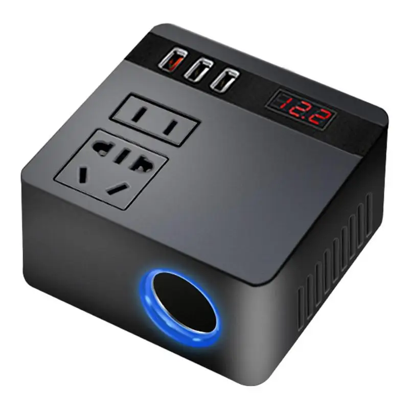 

Car Outlet Adapter Power Inverter 150W Car Adapter 12V 24V To 220V Converter For Air Compressor Laptops Truck Auto Car Adapter