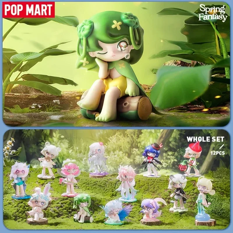 POP MART AZURA The Spring Day Fantasy Series Аниме Фигурка Угадай Сумка Орнамент Фигурки Домашний