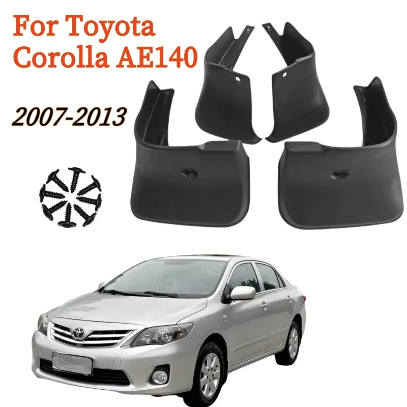 Брызговики для Toyota Corolla AE140 2007-2013 брызговики на крыло автомобильный стиль