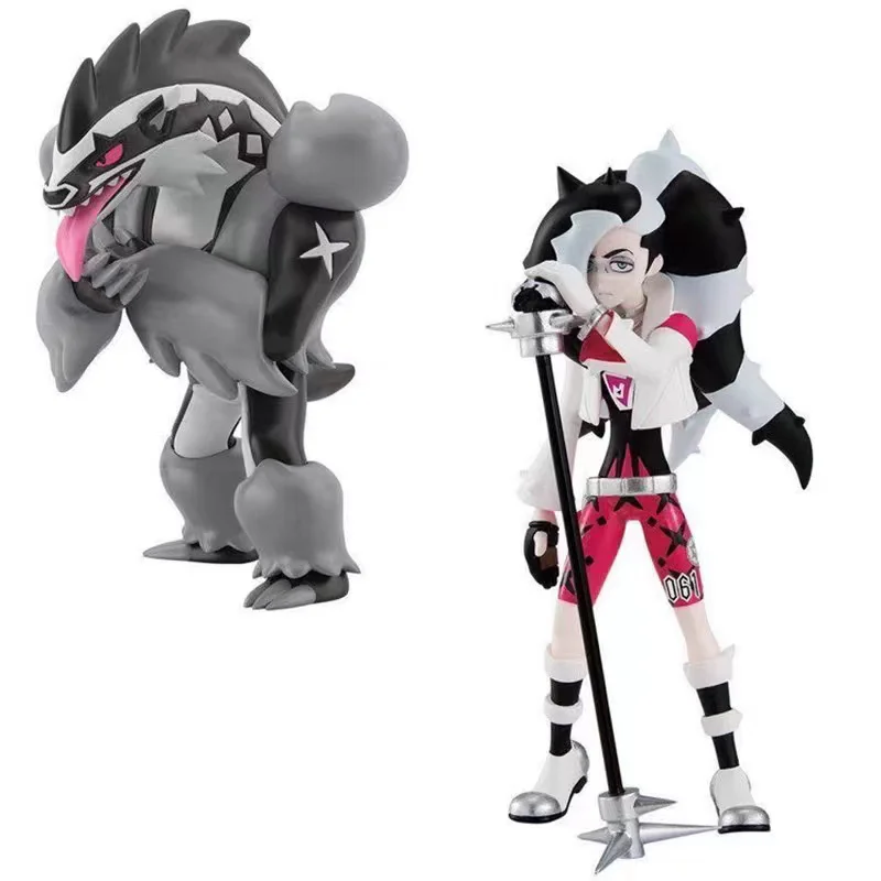 Фото В наличии Оригинальные коллекционные фигурки Bandai Pokemon Scale World Galar Region Nezu Tachifu Saguma Shokugan Anime Action Collection №4