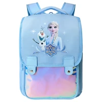 2022 disney frozen school bag for girls elsa anna primary student shoulder orthopedic backpack grade 1 5 kids gifts mochila