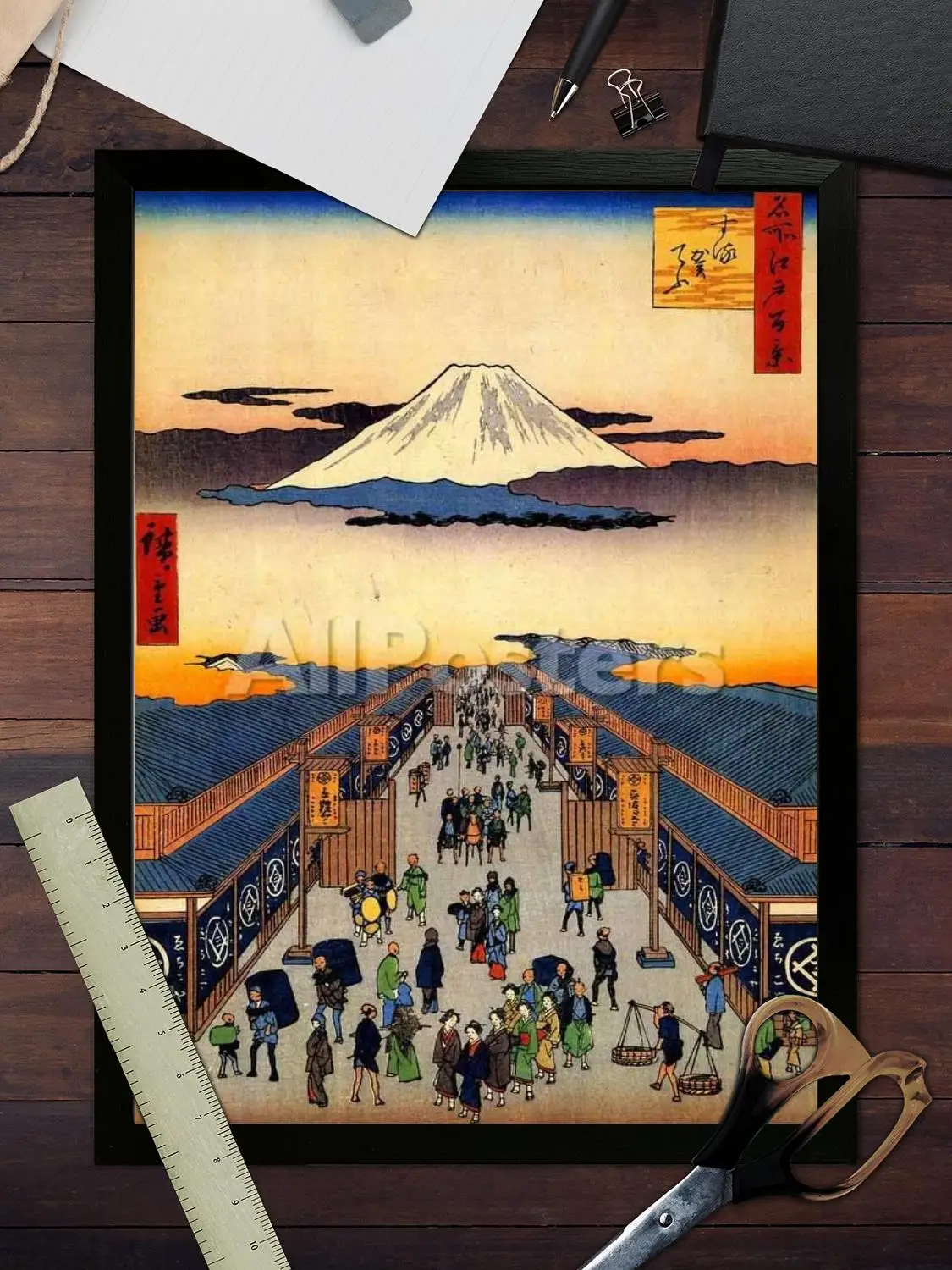 Югава хирошиж художник холст художественный постер и настенная картина печать