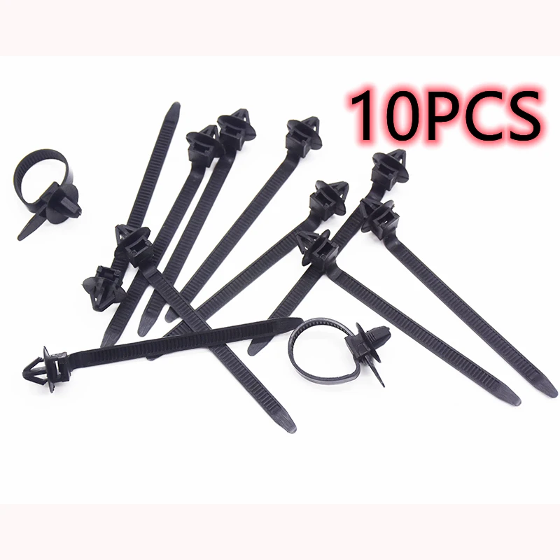 

10 шт. автомобильные нейлоновые зажимы для крепления кабеля для Suzuki Amagatarai Shangyue SX4 SWift Liana Alto Igins Esteem Baleno GR