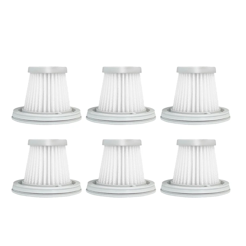 

Лидер продаж! 6 шт. сменный ручной пылесос Xiaomi Mijia SSXCQ01XY домашний автомобильный беспроводной фильтр запасные части HEPA фильтр