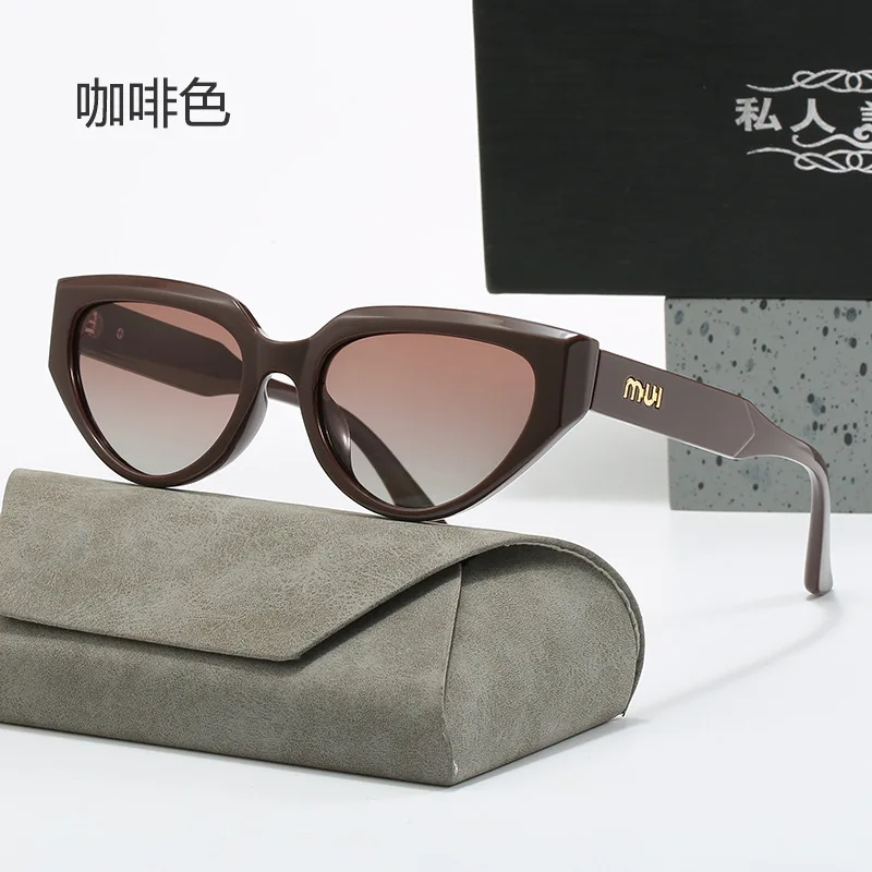 VAKA солнцезащитные очки кошачий глаз женские поляризационные крутые уличные