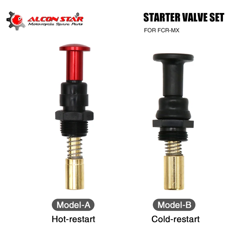 

Alconstar- Carburetor Hot Start Valve 1166-845-2100 021-738 For KEIHIN FCR-MX Flat Slide FCR Carb Starter Valve Comp