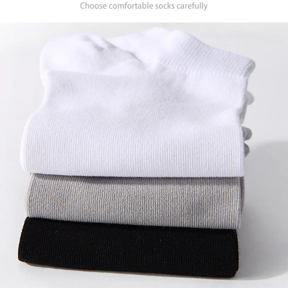 6pairs Ankle Athletic Socks Cotton Cushioned for Men Low Cut Ventilating Comfort Fit Performance No-Show Breathable Casual Socks