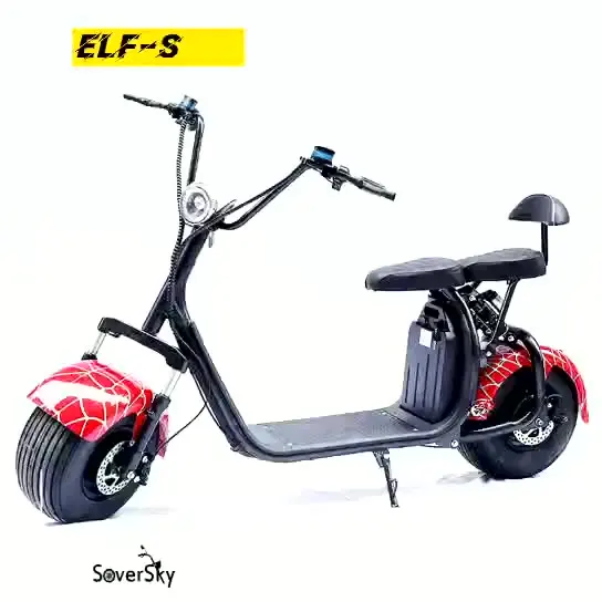

American free shipping golf club scooter 2 wheel electric golf cart 2000w fat tire motorcycle