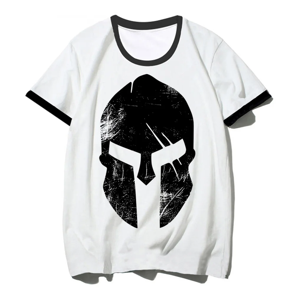 

spartan Tee men graphic funny top male designer harajuku clothing
