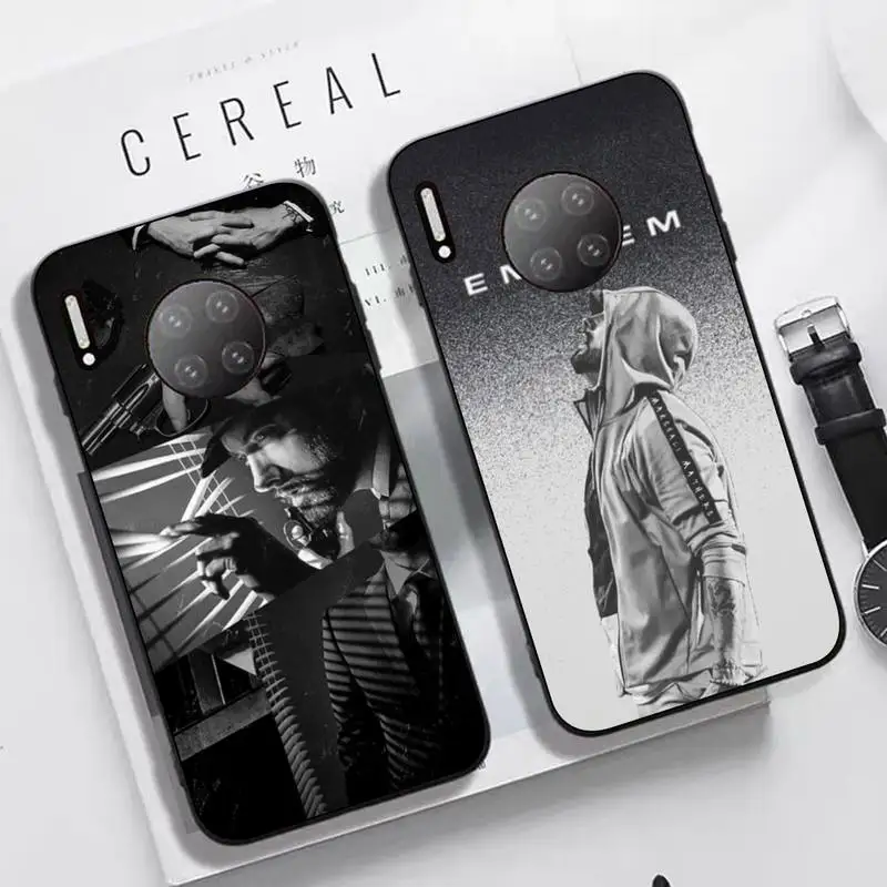 

Hip Hop Rapper Eminem rap Phone Case For Huawei Nova 3I 3E mate20lite 20Pro 10lite Luxury funda case