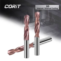 corit 3d internal external cooling hrc60%c2%b0 tungsten carbide drill bit cnc lathe drilling tools metalworking bits 3mm to 20mm