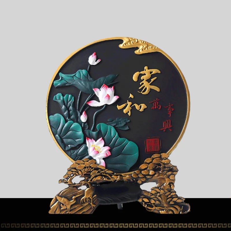 

Chinese Style Active Carbon Engraved Artistic Ornaments Home Decoration Accessories Archaistic Living Room Purified Air Ornament