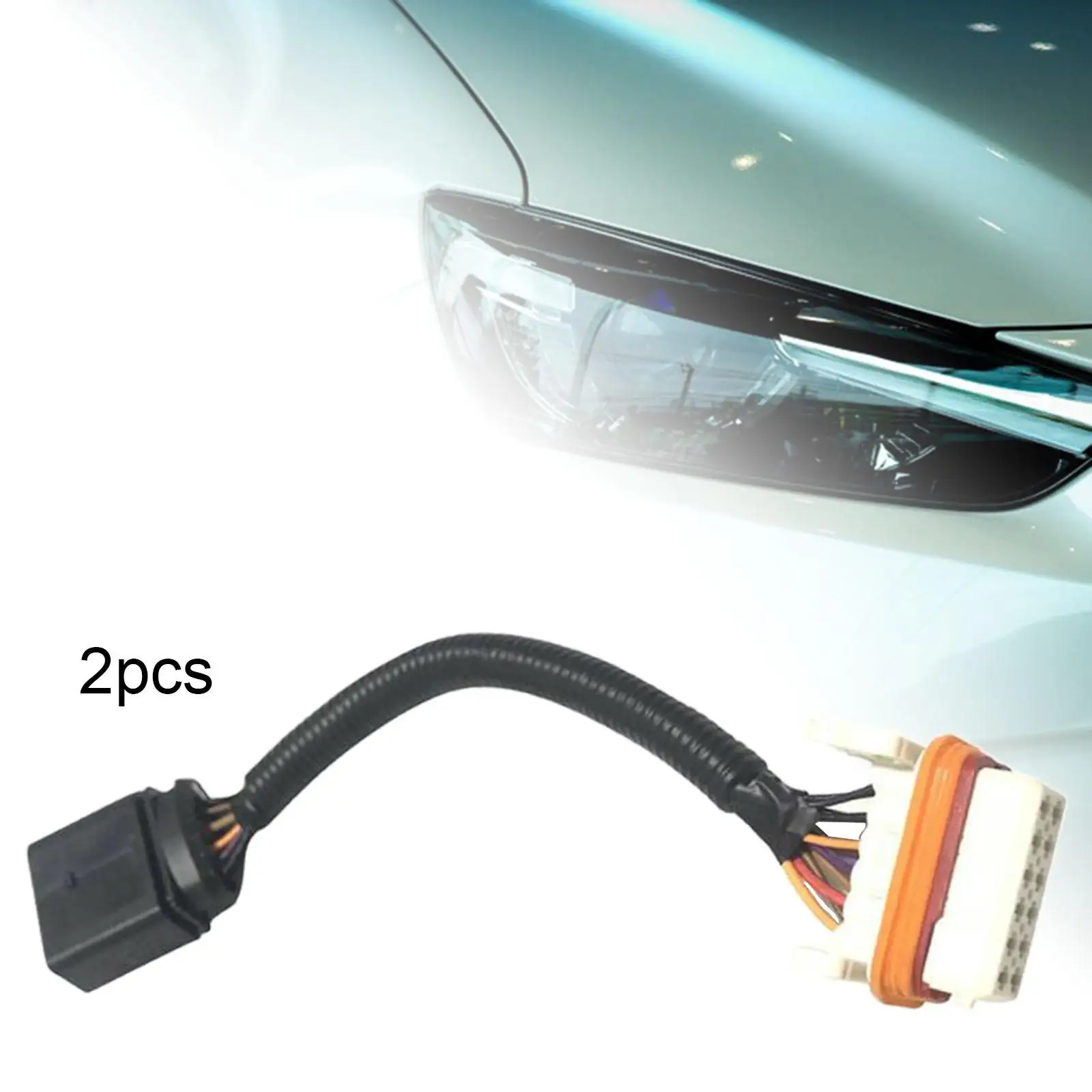 

Headlight Wiring Harness Adapter 7L6971071A Fit for vw 2003-2007