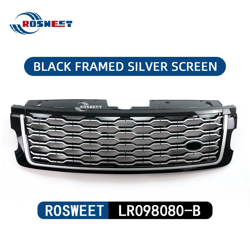 

Решетка радиатора для Land Rover Range Rover Vogue 2018-2022, решетка впускного капота гоночного гриля, сетчатая решетка, Внешние детали автомобиля