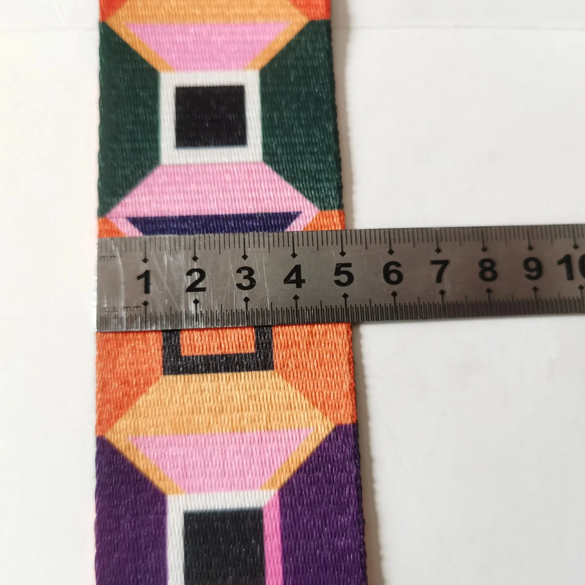 Цветной плетеный ремень с теплопередачей квадратный готовый к использованию