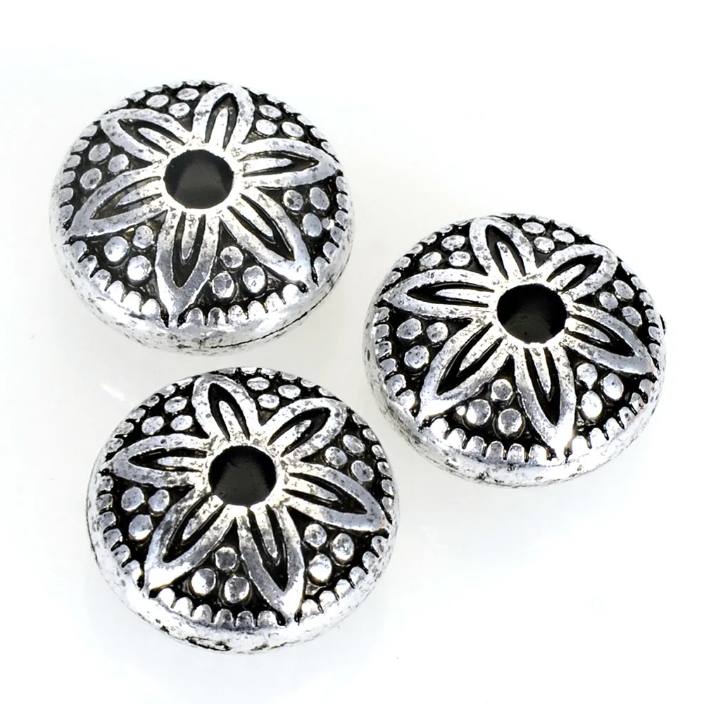 

Винтажные акриловые бусины с покрытием под старину, размер 16*8 мм, 40 шт.