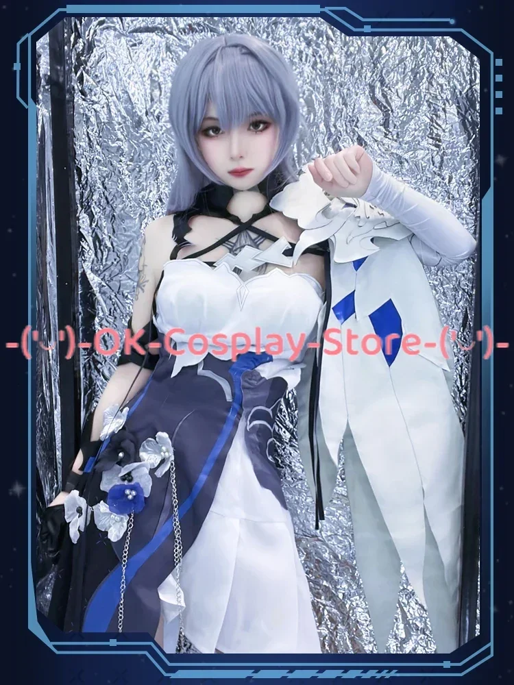 Женский костюм для косплея Bronya Хэллоуина драпировка