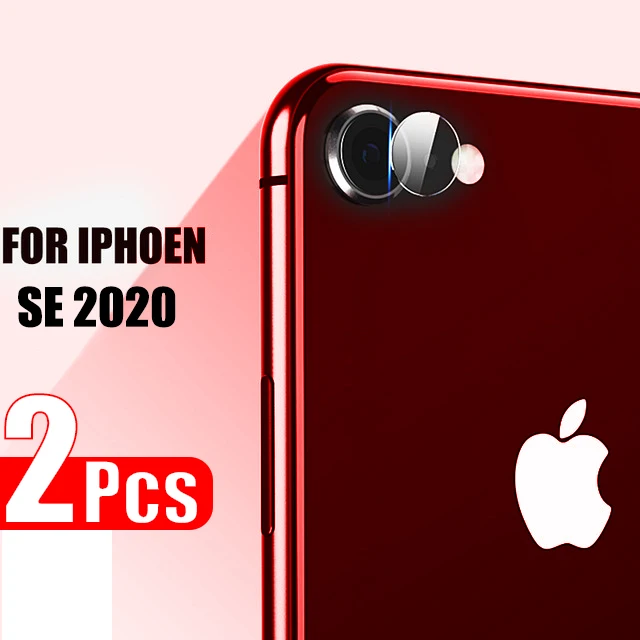

2Pcs Camera Protection For iPhone 11 12 13 Pro Max Mini XS Max X XR Lens Screen Protector For iPhone 7 8 Plus SE Tempered Glass