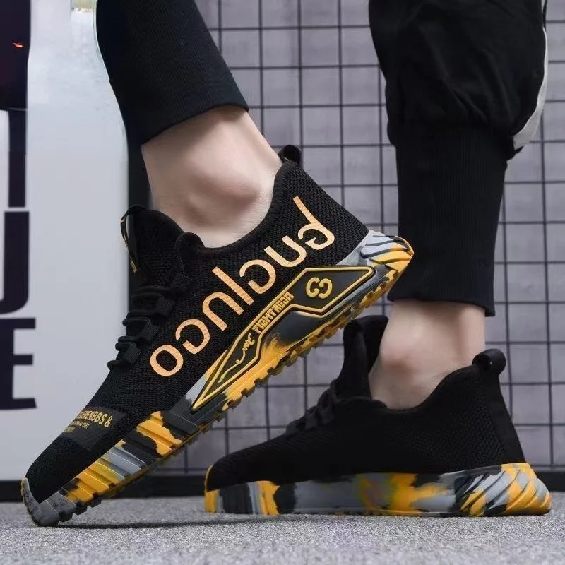 

Men's Sports Shoes Man Casual Comfortable Breathable Board Running Shoes Sneakers Lightweight Zapatillas Fashion Shoes