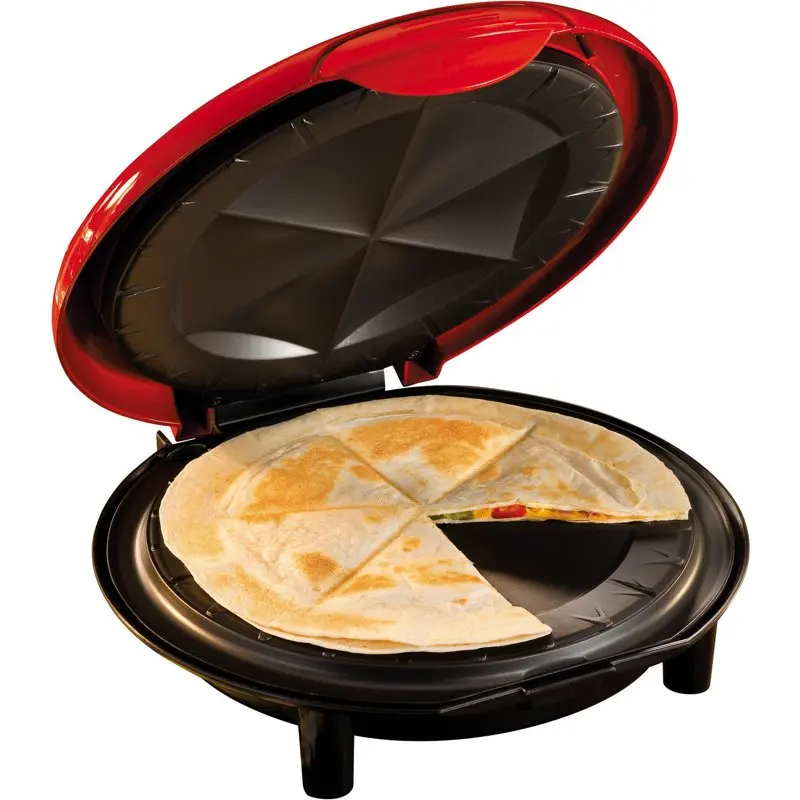 

6-Wedge Quesadilla Maker with Extra Stuffing Latch Aluminium pan Roti pan Airfryer silicone basket Air fryer liner Air fryer si