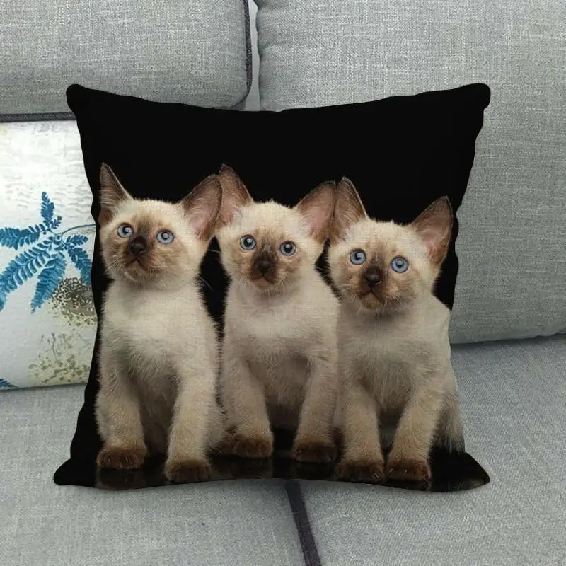 

Чехол для подушки 45x45 см с принтом животного