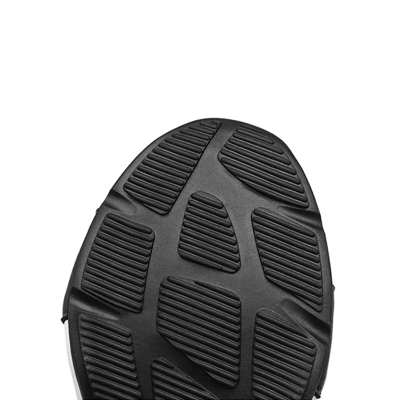 Кроссовки мужские из бычьей кожи дышащая Спортивная обувь для бега на шнуровке