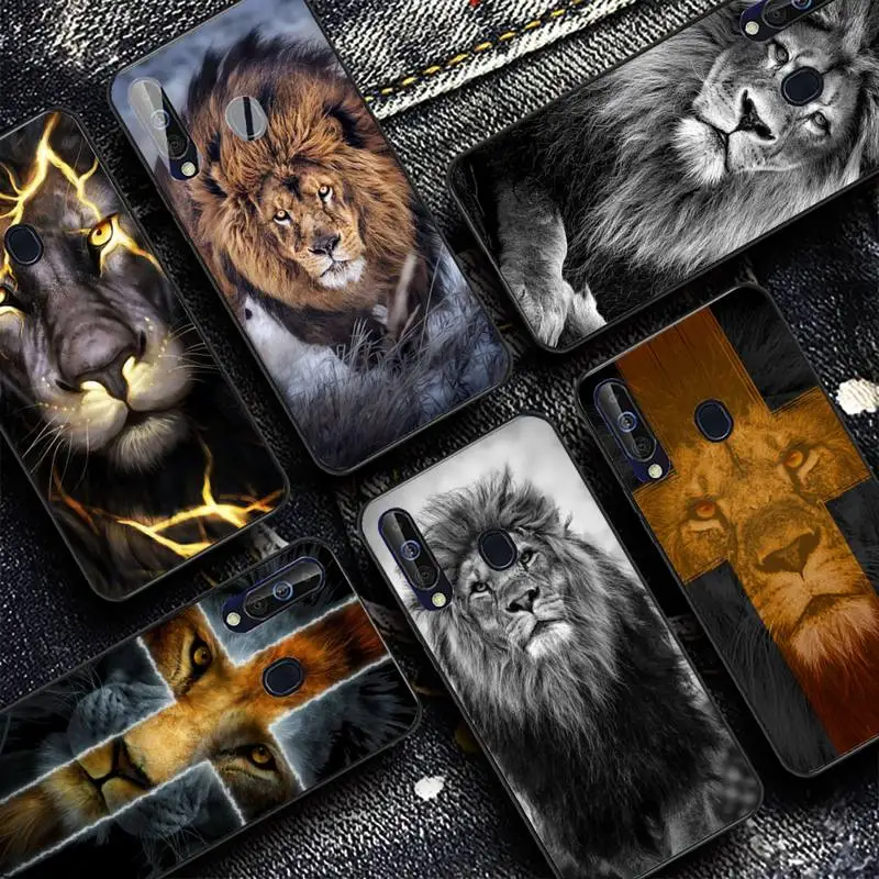 

Lion Phone Case for Redmi 8 9 9A for Samsung J5 J6 Note9 for Huawei NOVA3E Mate20lite cover
